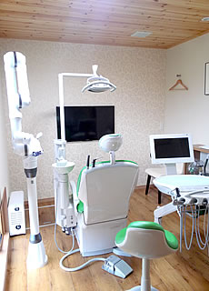 個室タイプの診療スペース